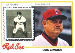 1978 Topps Baseball Cards      063      Don Zimmer MG